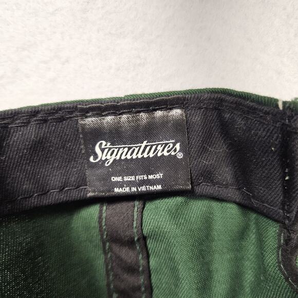 Baylor Bears Hat Green Spellout Snapback Adjustable Gold Embroidered NCAA Cap - Picture 10 of 11